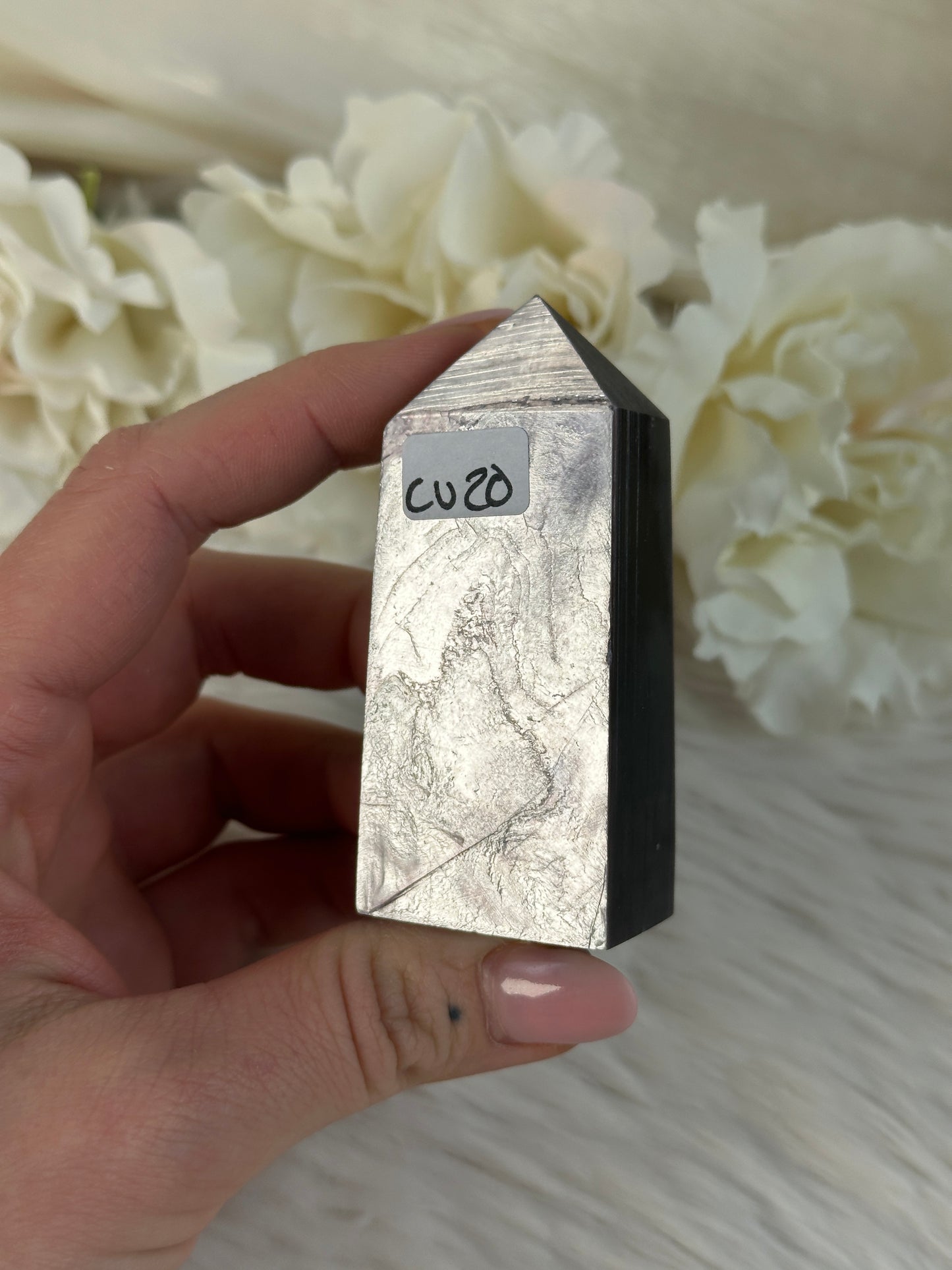 Gem Lepidolith Turm CU20