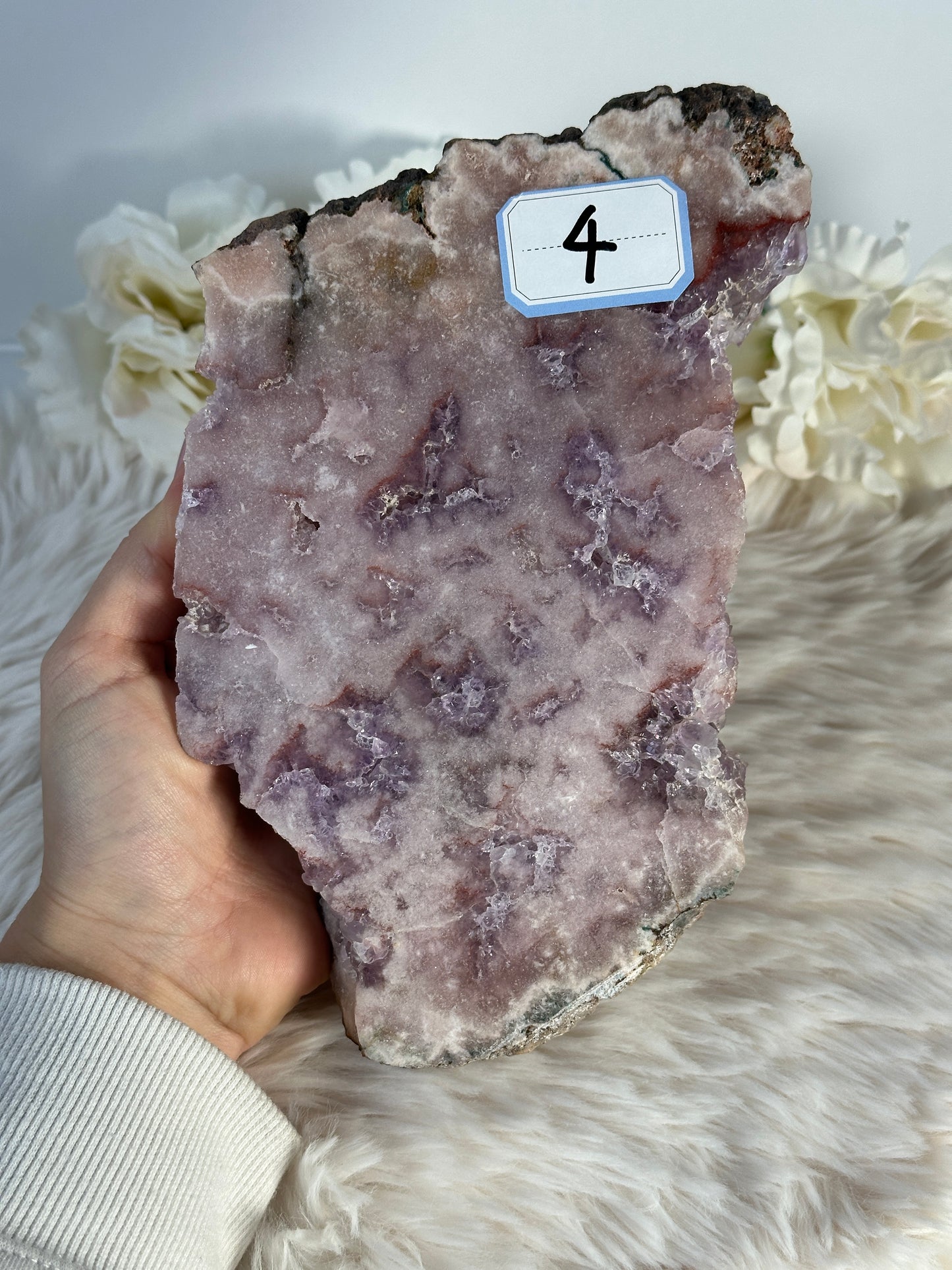 Pinke Amethyst Slab B170
