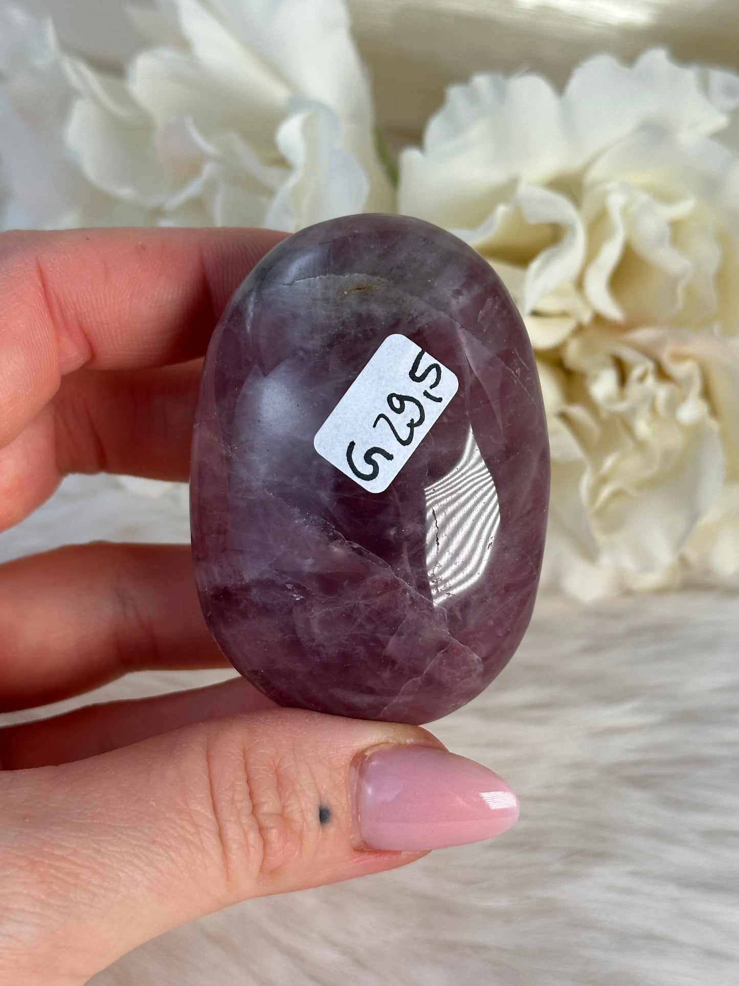 HQ Lavendel Rosenquarz Handstein G29,5