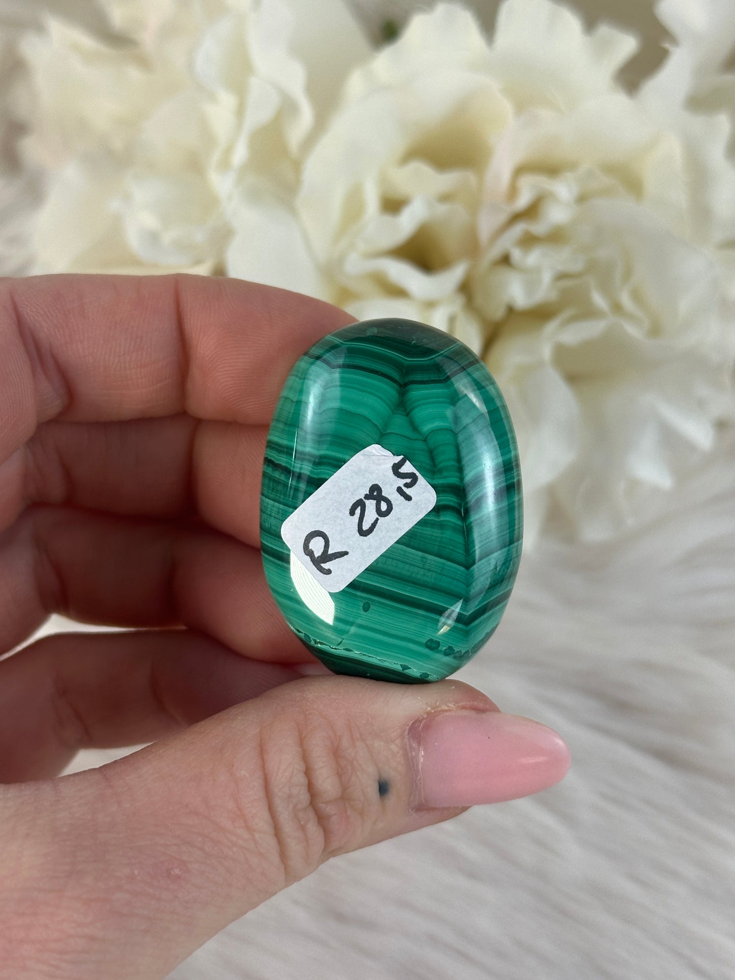 Malachit Handstein R28,5