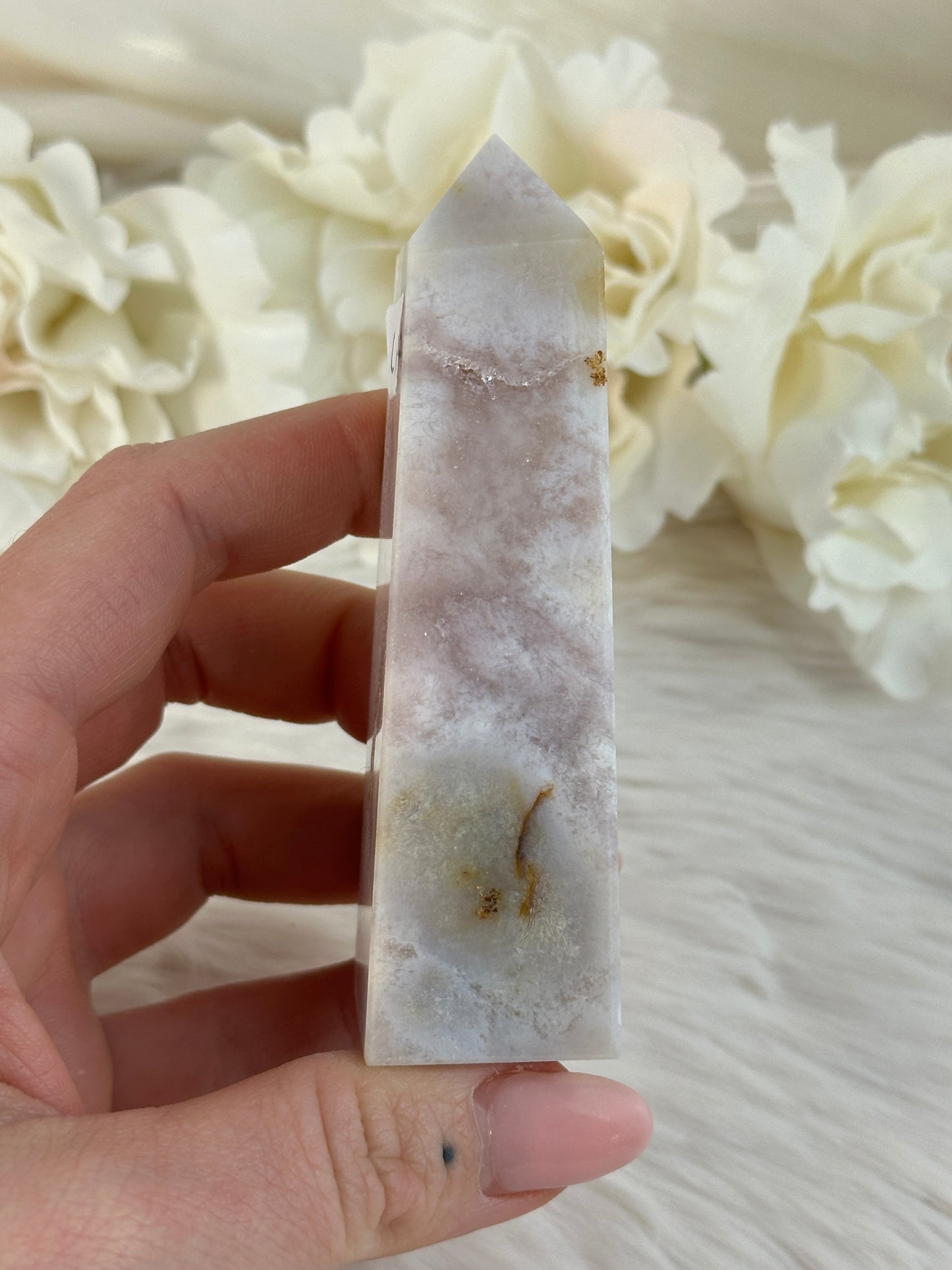 Pinker Amethyst Turm C17