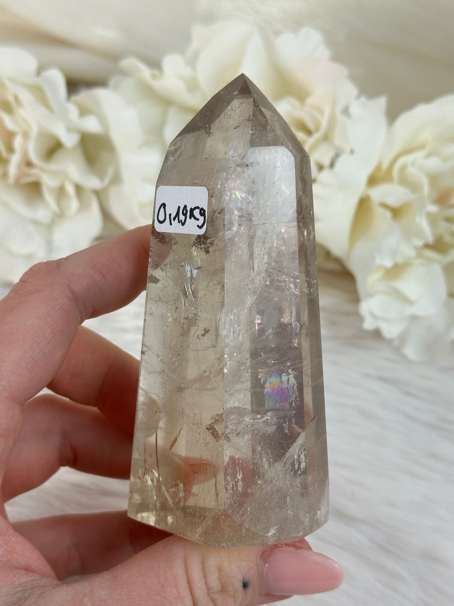 Citrin Turm aus Brasilien Z87,8