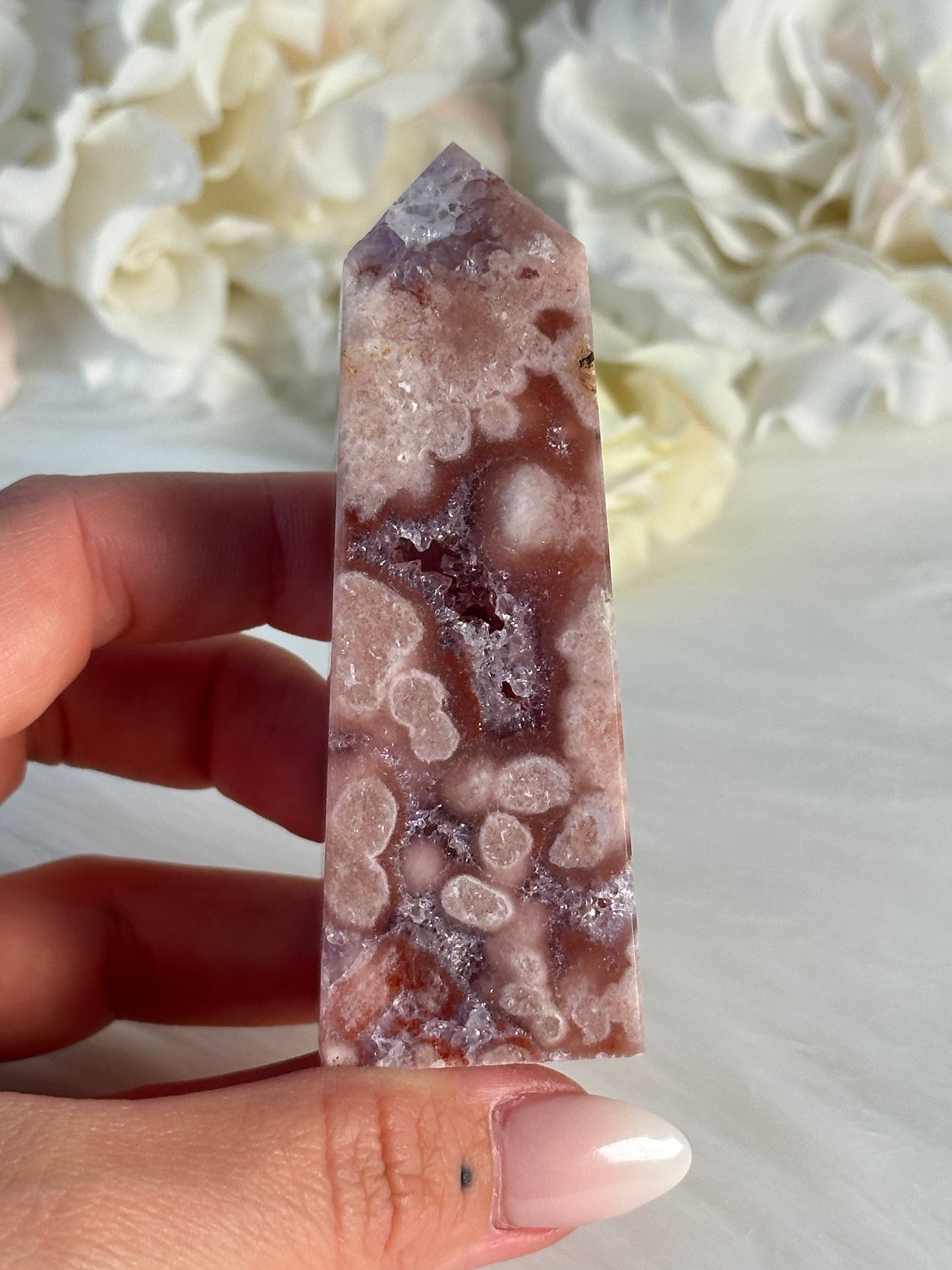 HQ Pinker Amethyst Turm OO39