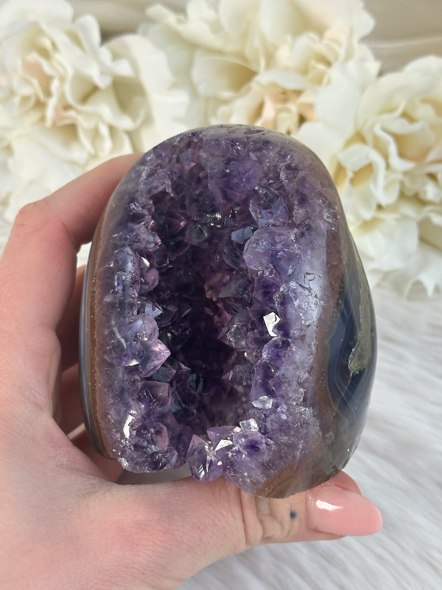 Amethyst Cluster C74