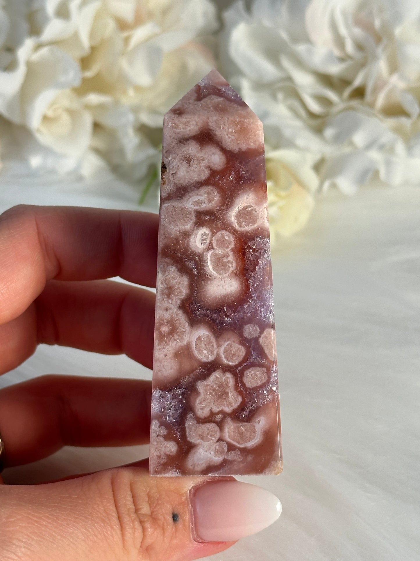 HQ Pinker Amethyst Turm OO39