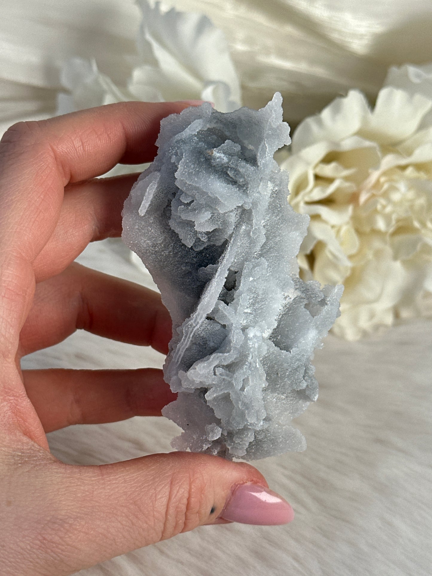 Chalcedon Quarz Cluster aus Bulgarien i27,8