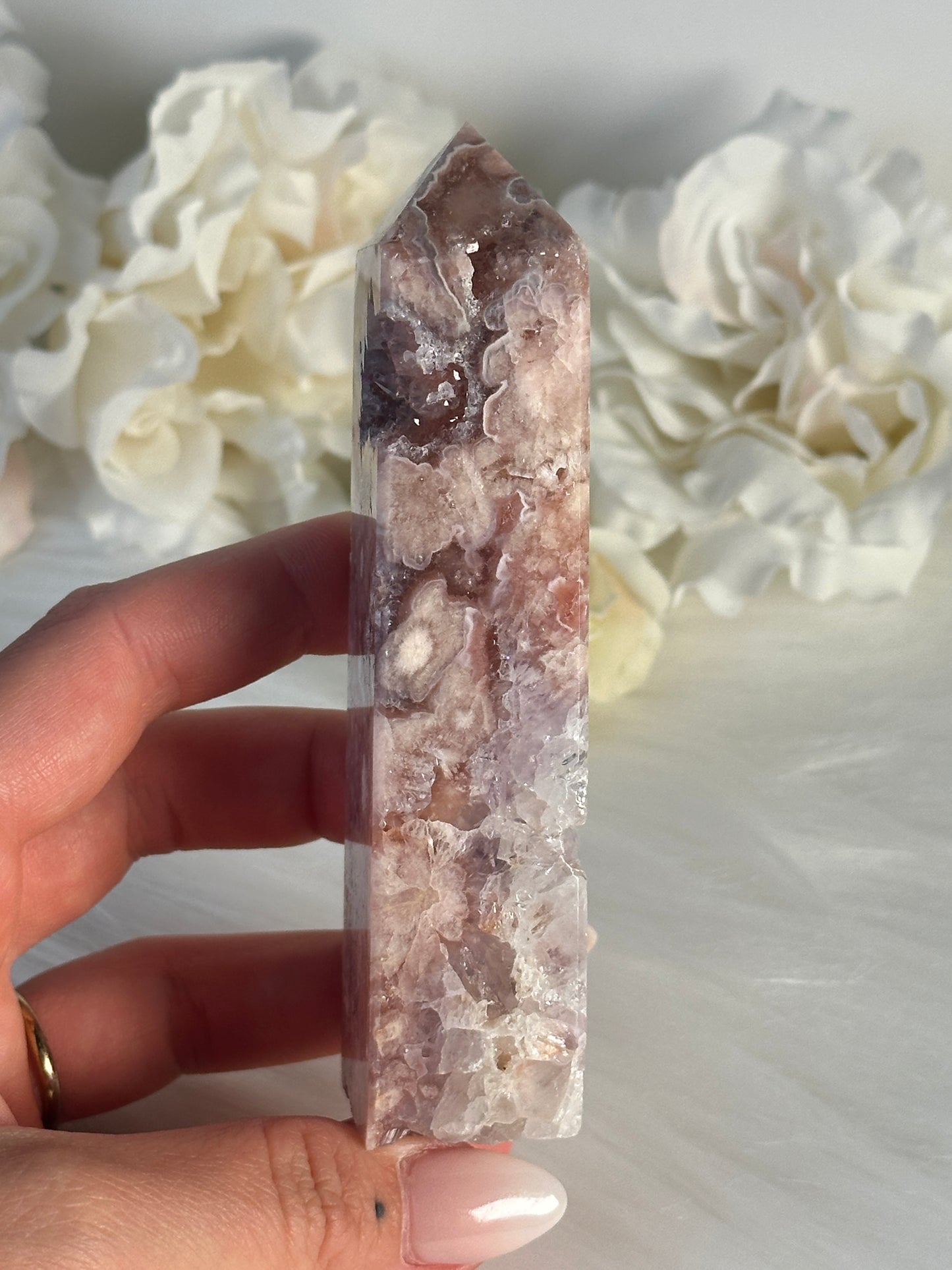 HQ Pinker Amethyst Turm YO53