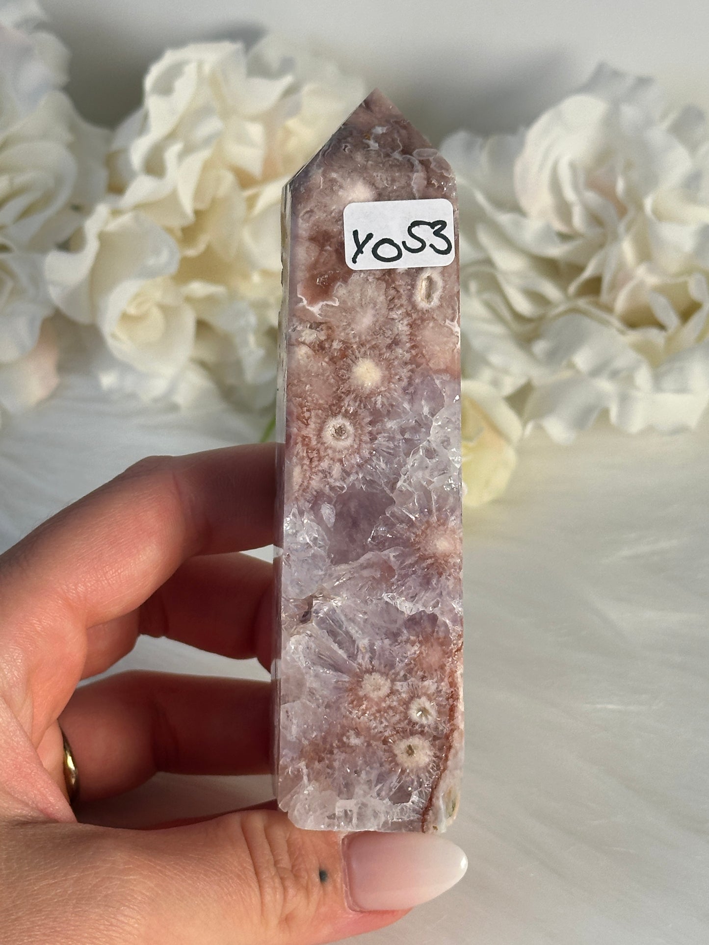HQ Pinker Amethyst Turm YO53