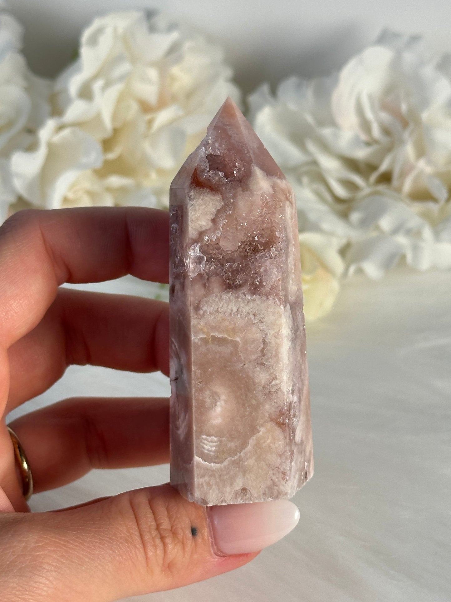 HQ Pinker Amethyst Turm HP38