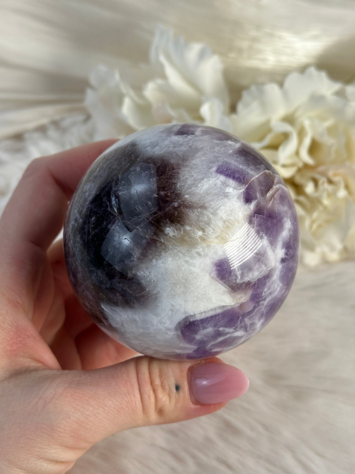 Amethystquarz Kugel AB40