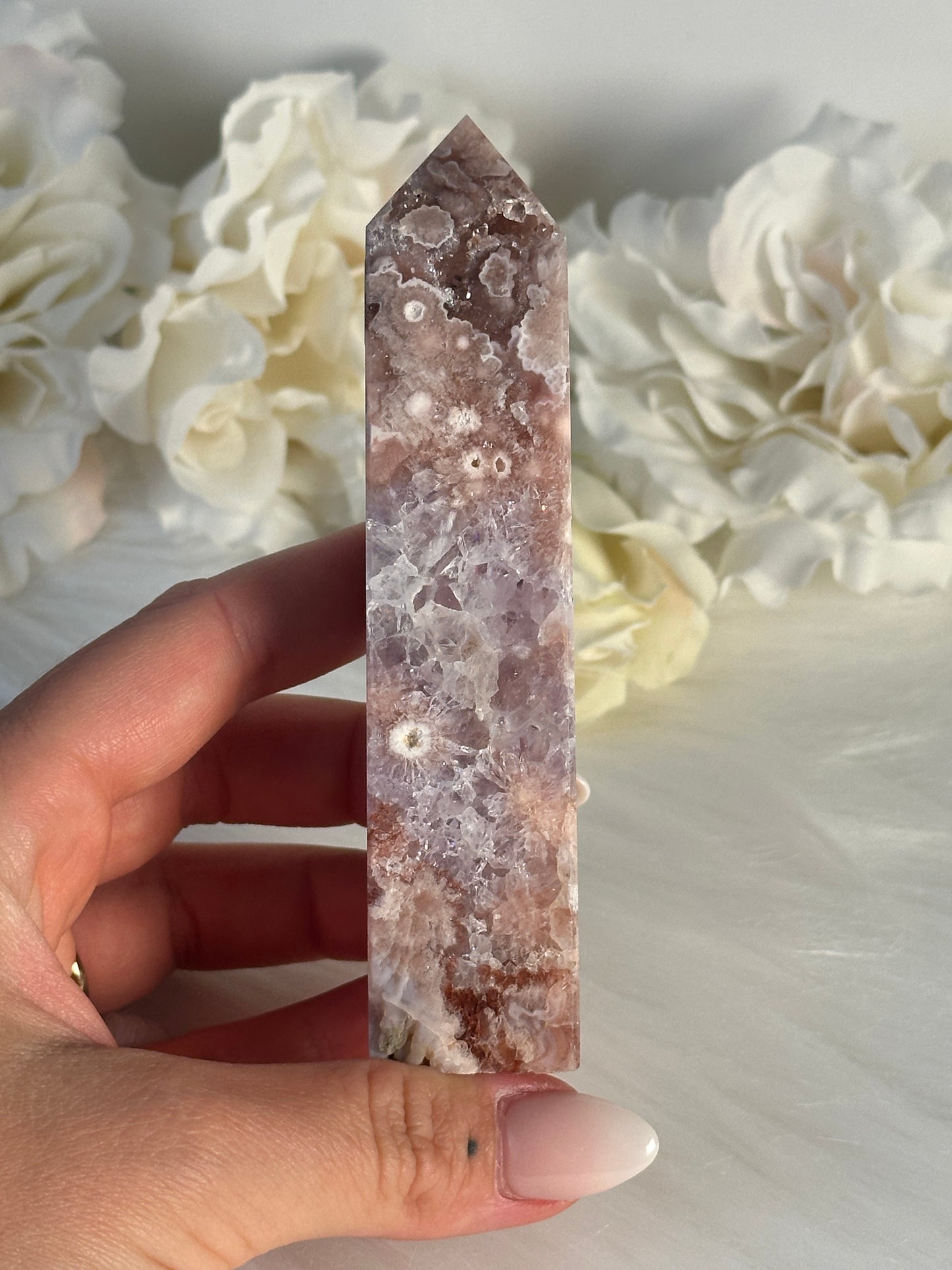 HQ Pinker Amethyst Turm YO53