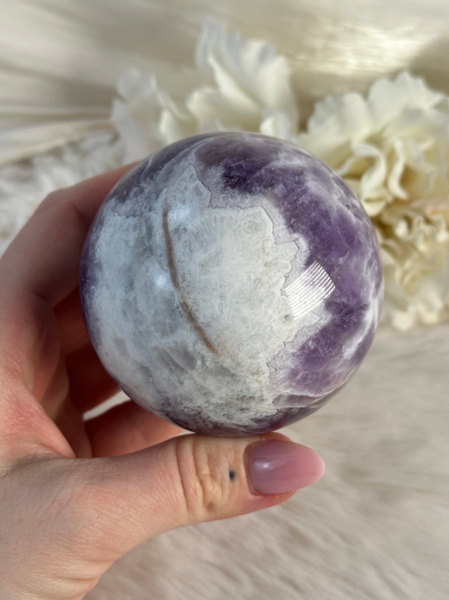 Amethystquarz Kugel AB40