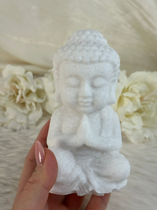 Milchquarz Buddha iK65
