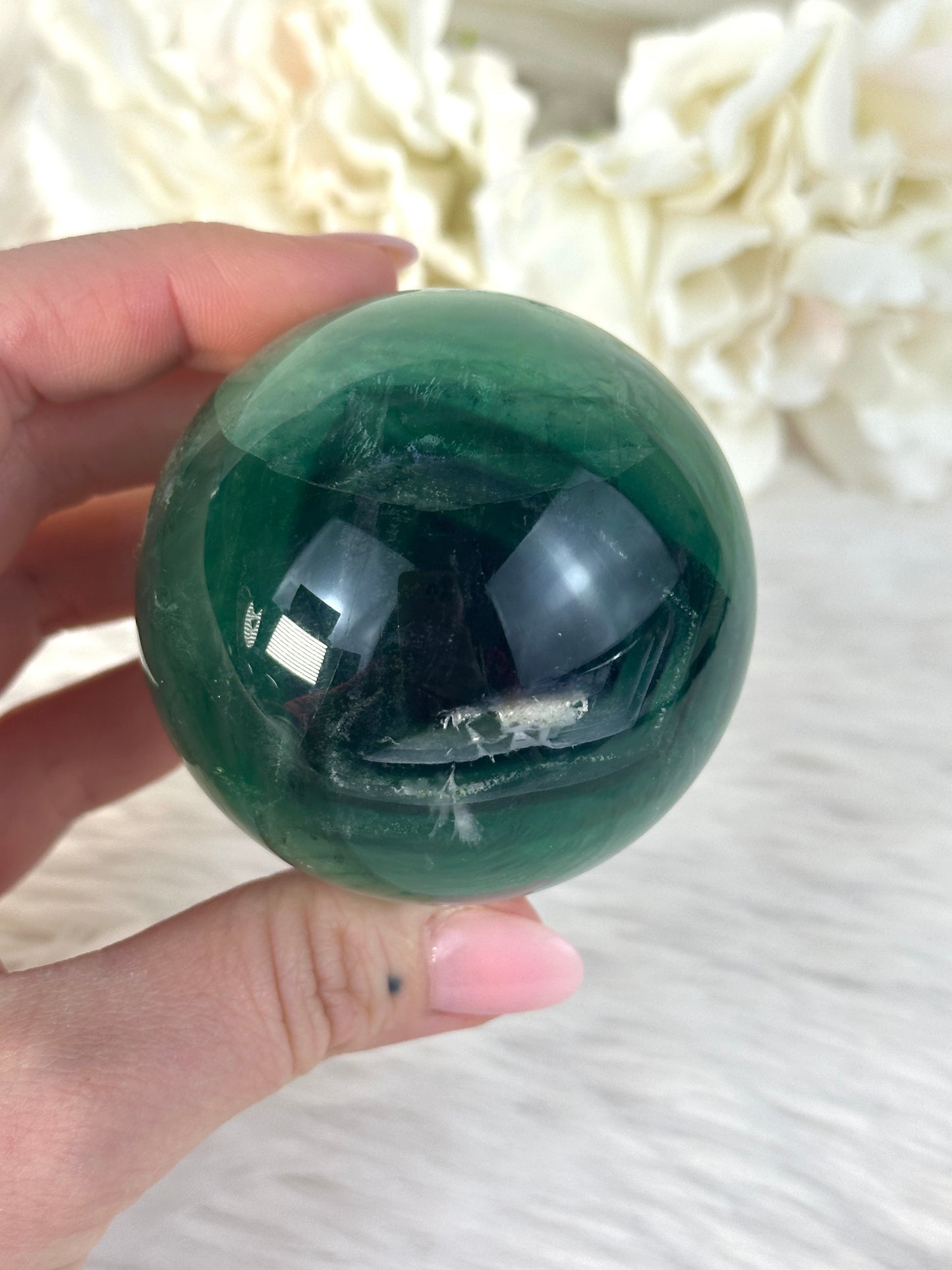 Federfluorit Kugel O69,8