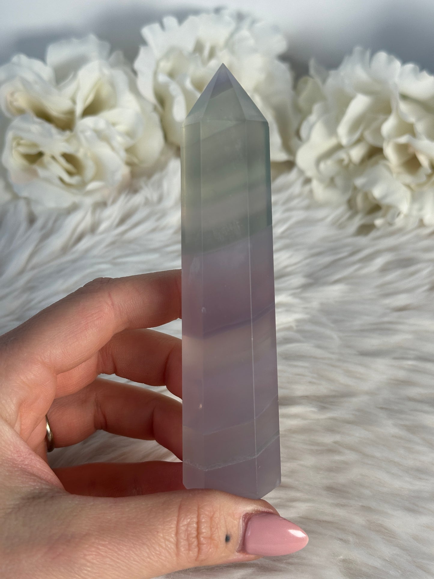 Lavendel Fluorit Turm G22,4