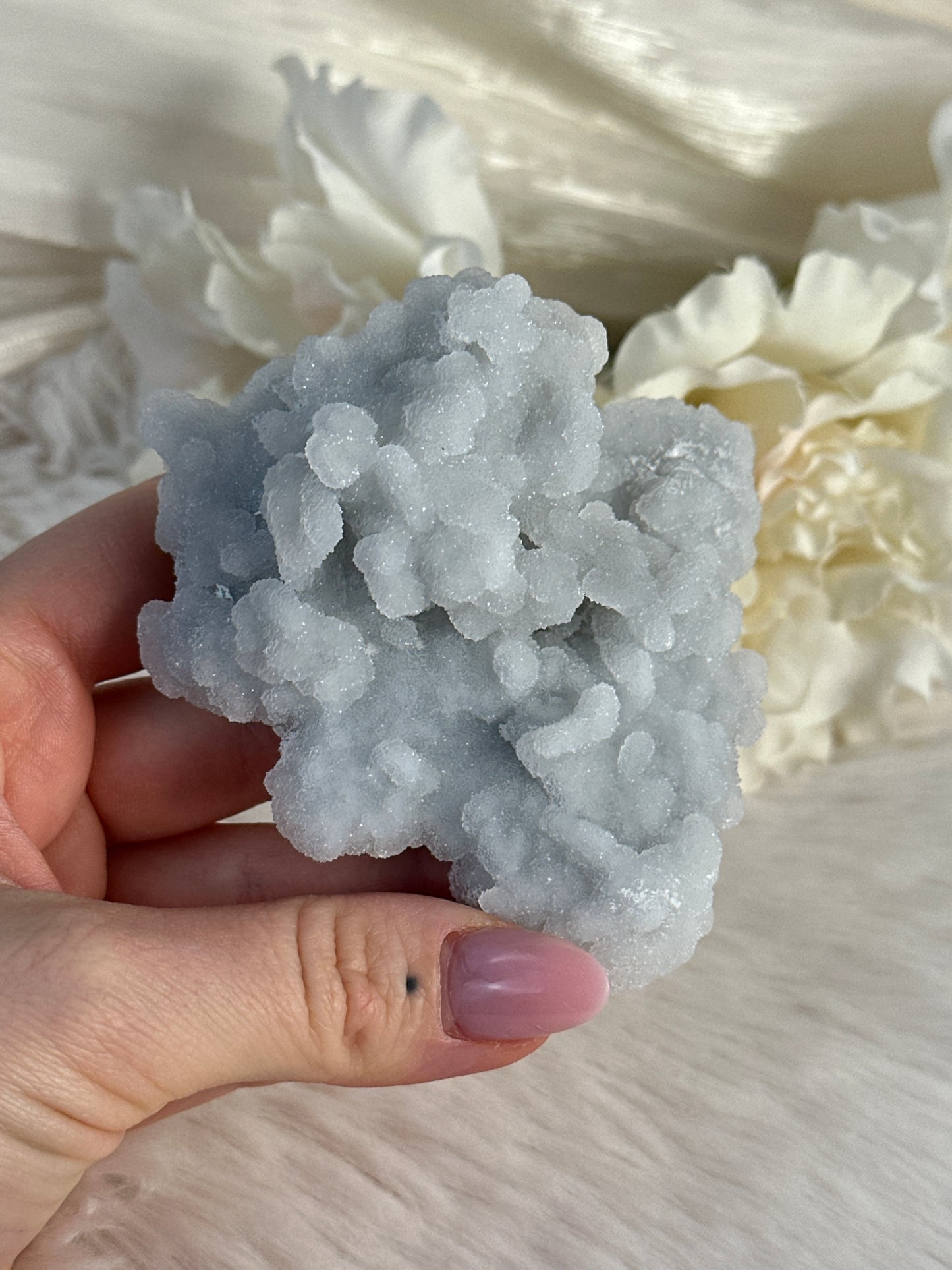 Chalcedon Quarz Cluster aus Bulgarien B46,5
