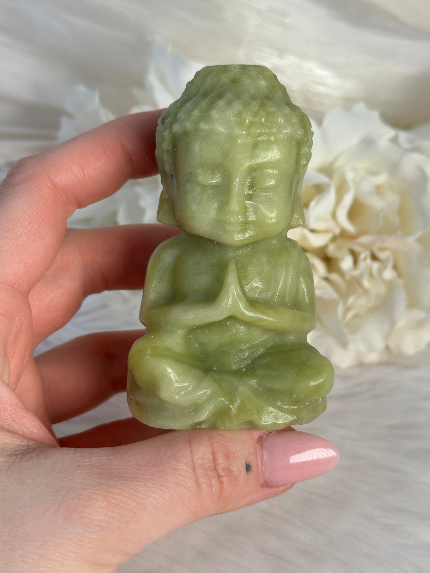 Grüner Zitronen Jade Buddha VS28