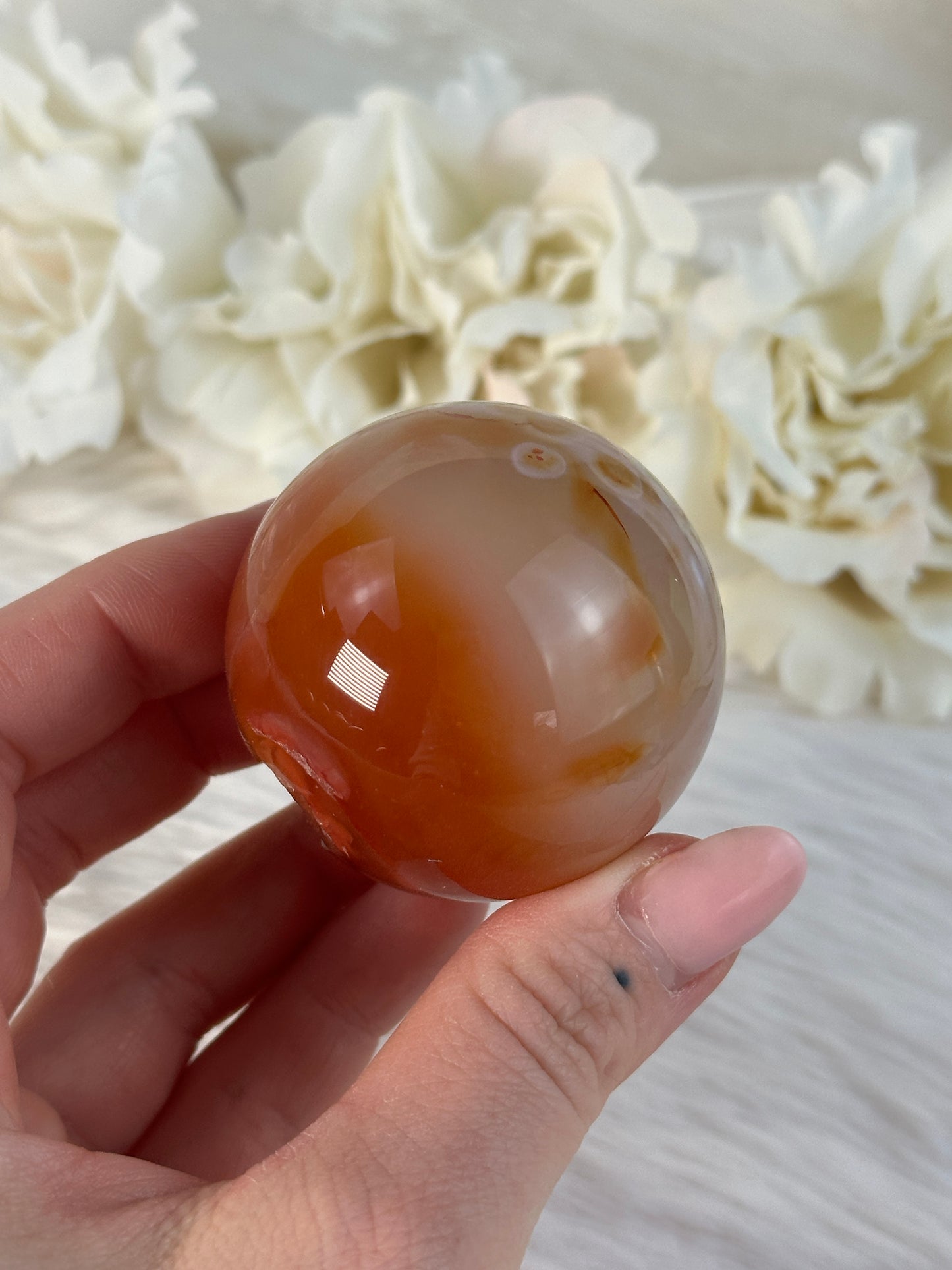 Druzy Karneol Kugel O44