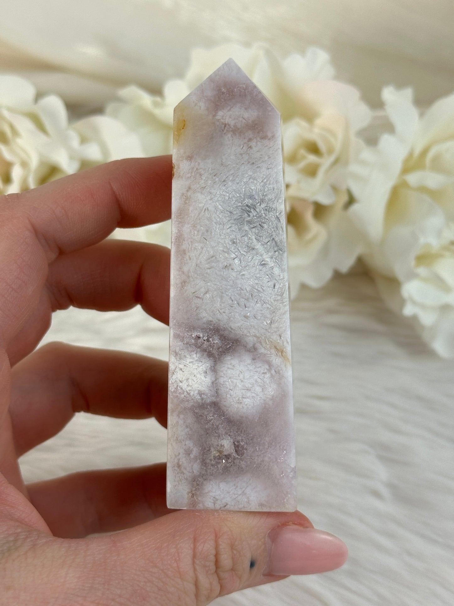 Pinker Amethyst Turm C17