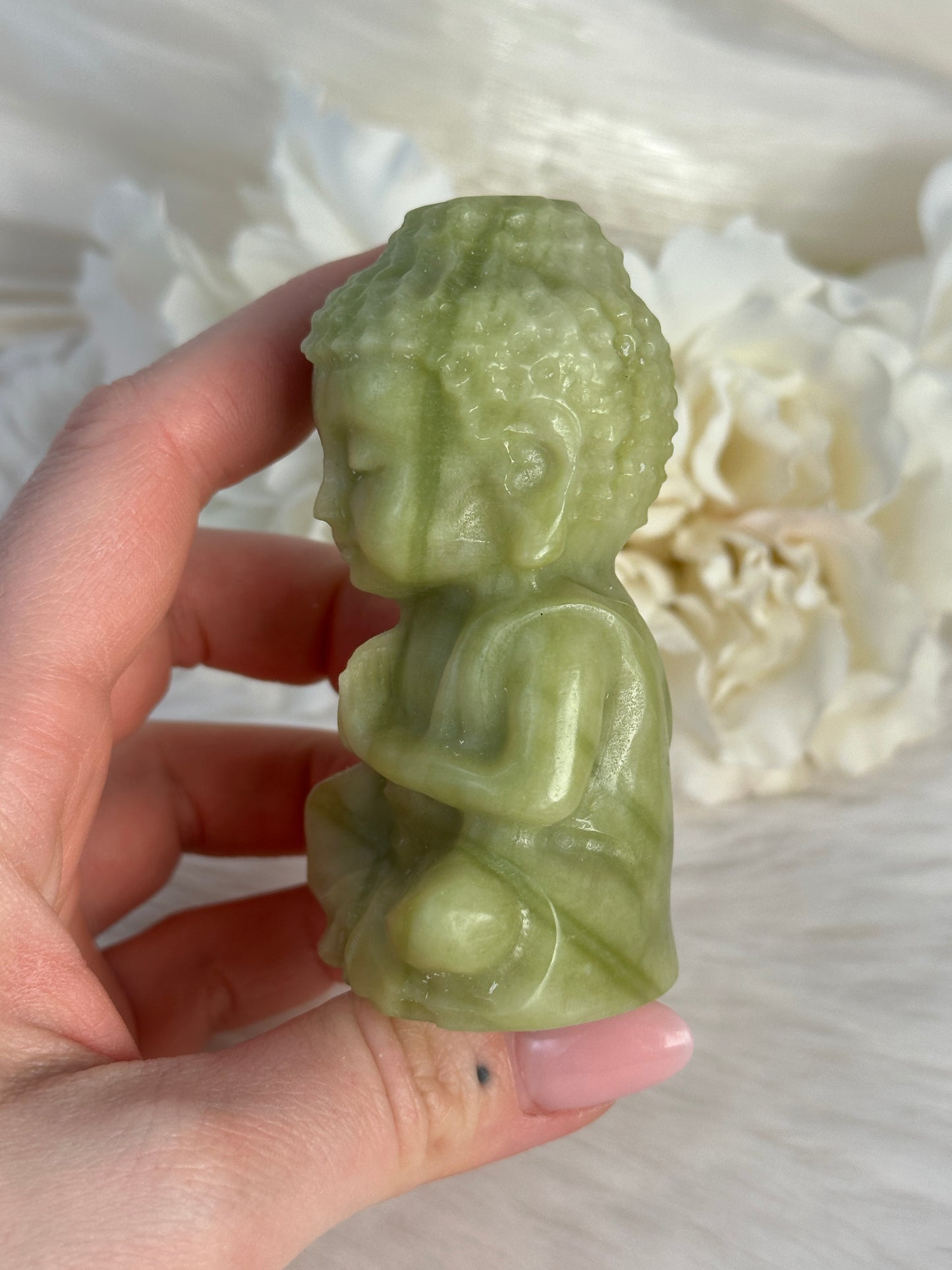 Grüner Zitronen Jade Buddha VS28