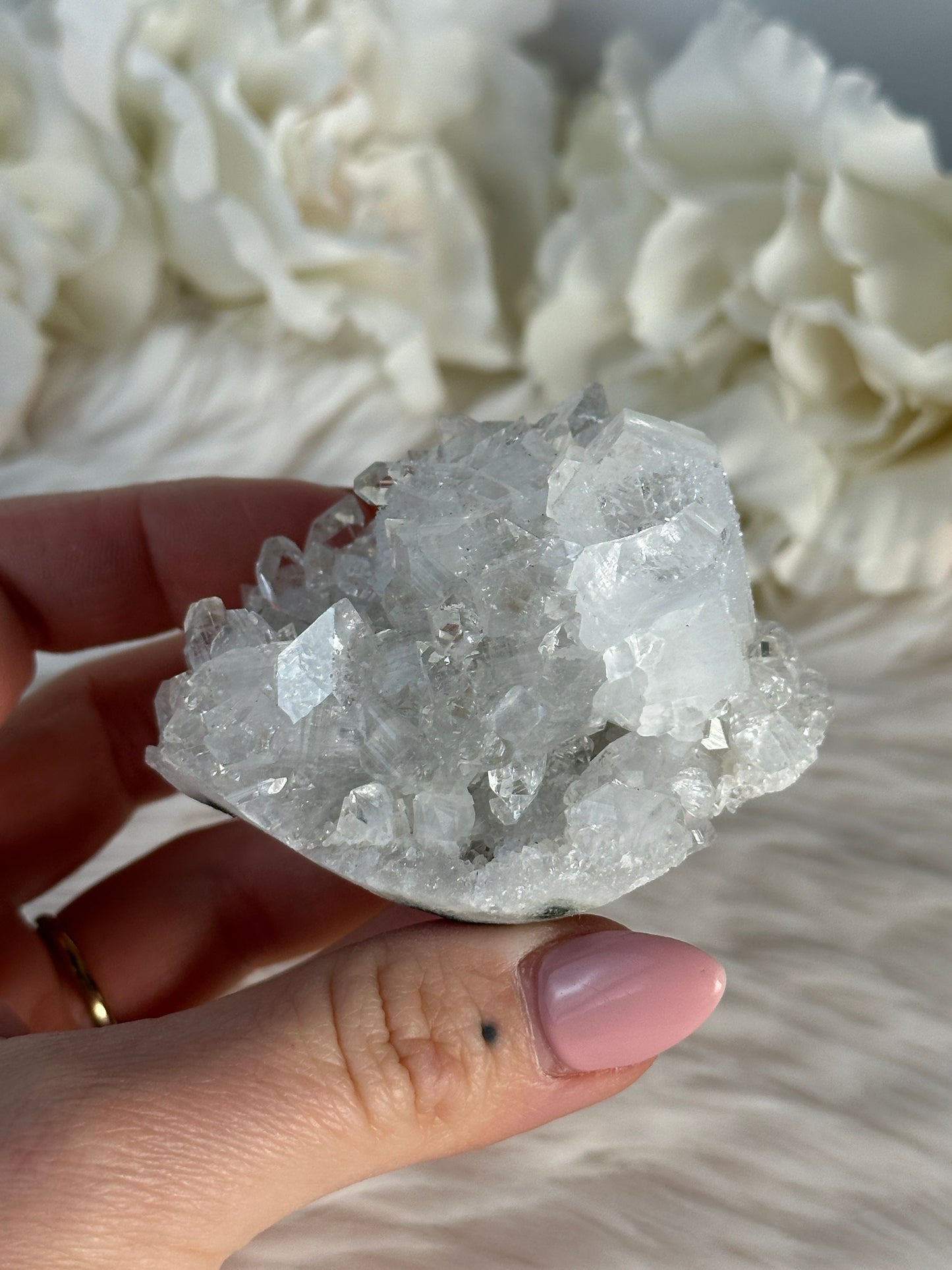 Diamant Apophyllit Cluster EU68