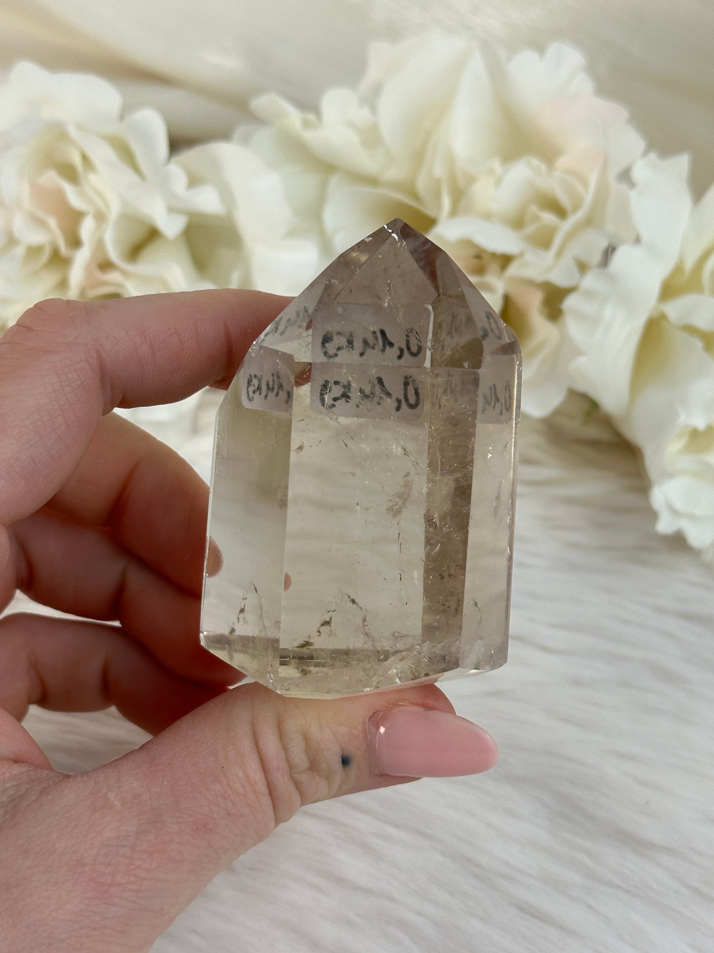 Citrin Turm aus Brasilien S64,4