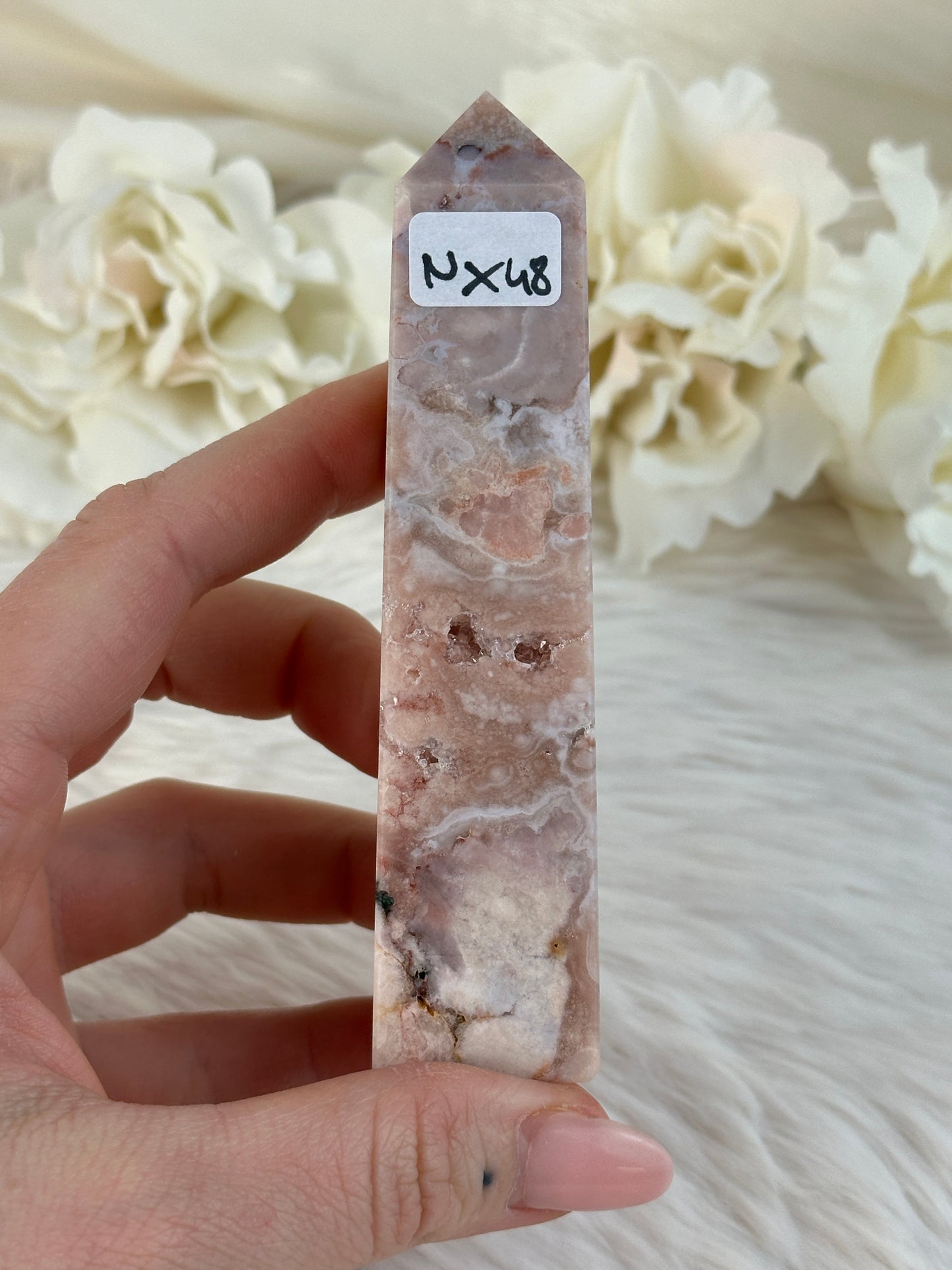 HQ Pinker Amethyst Turm NX48