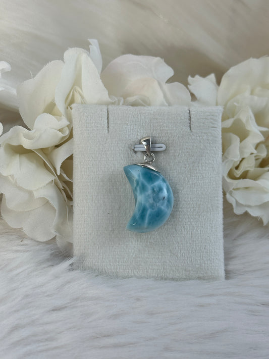 925 Silber Larimar Mond NH58