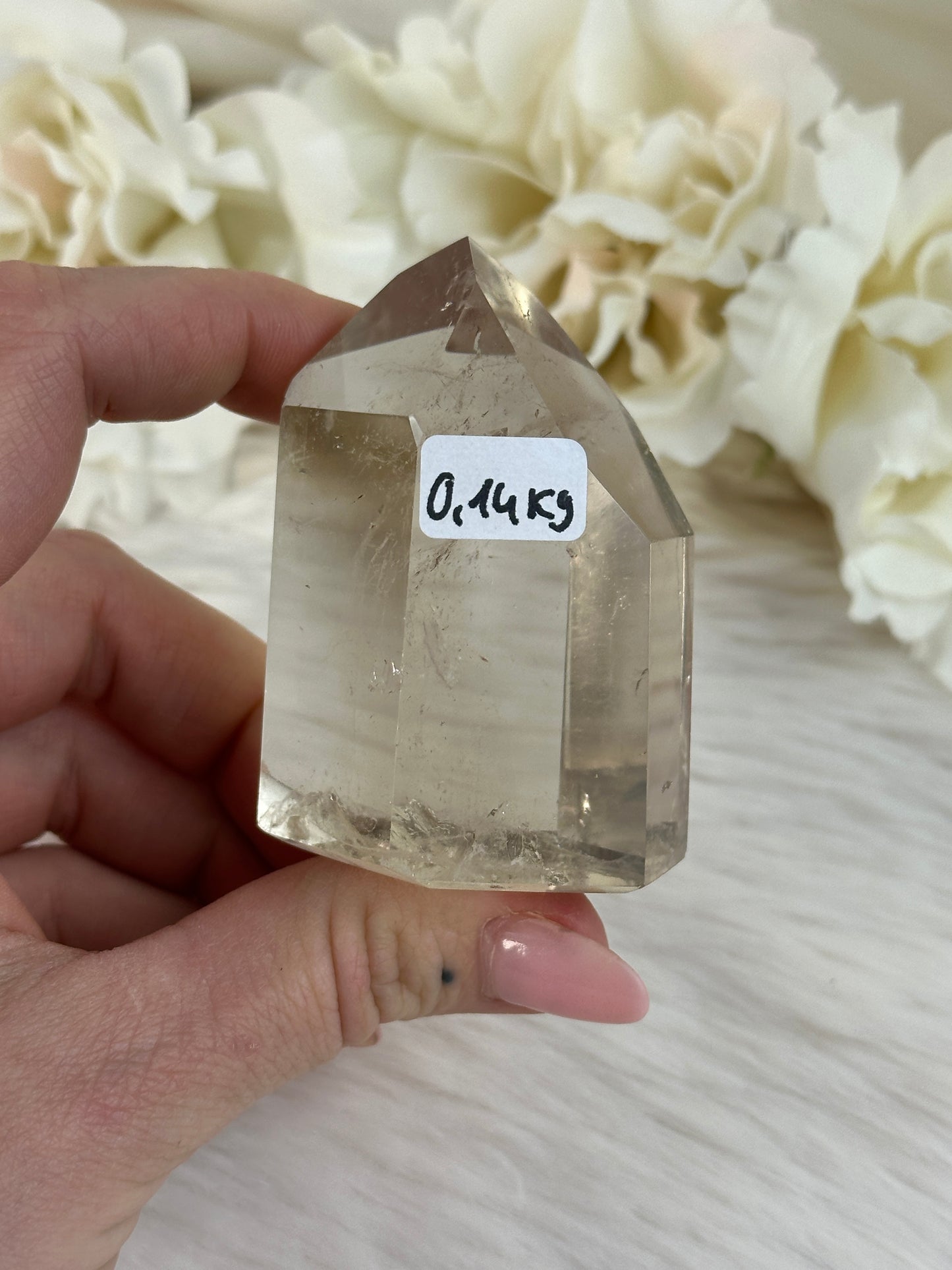 Citrin Turm aus Brasilien S64,4