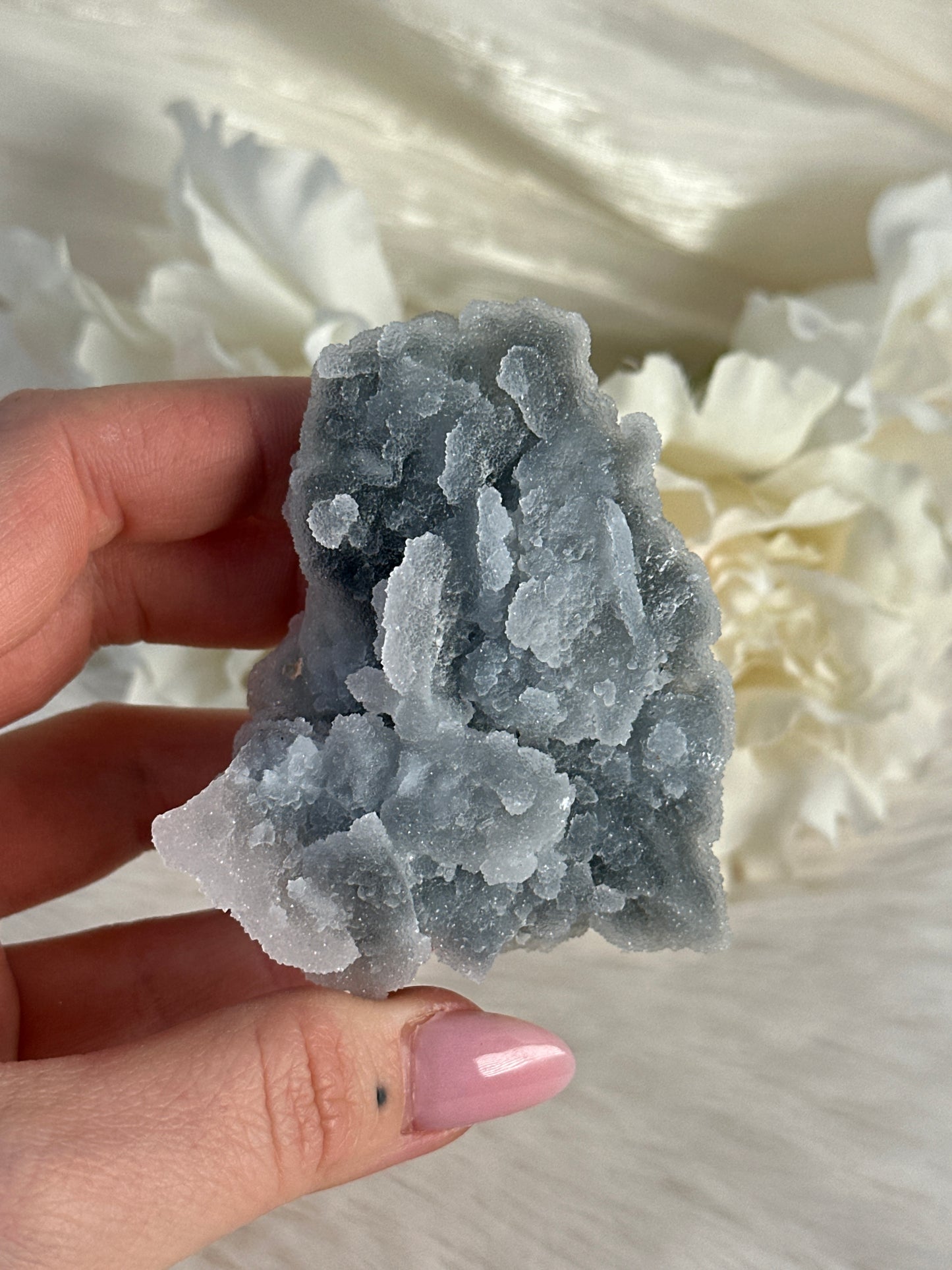 Chalcedon Quarz Cluster aus Bulgarien J32,4