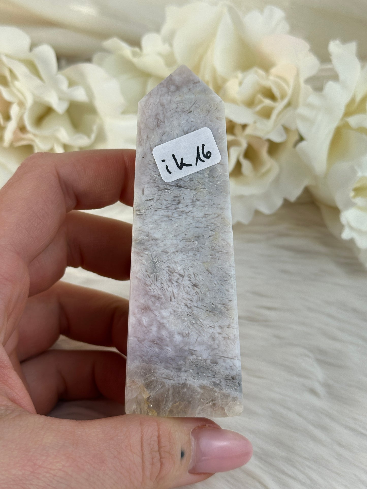 Pinker Amethyst Turm iK16