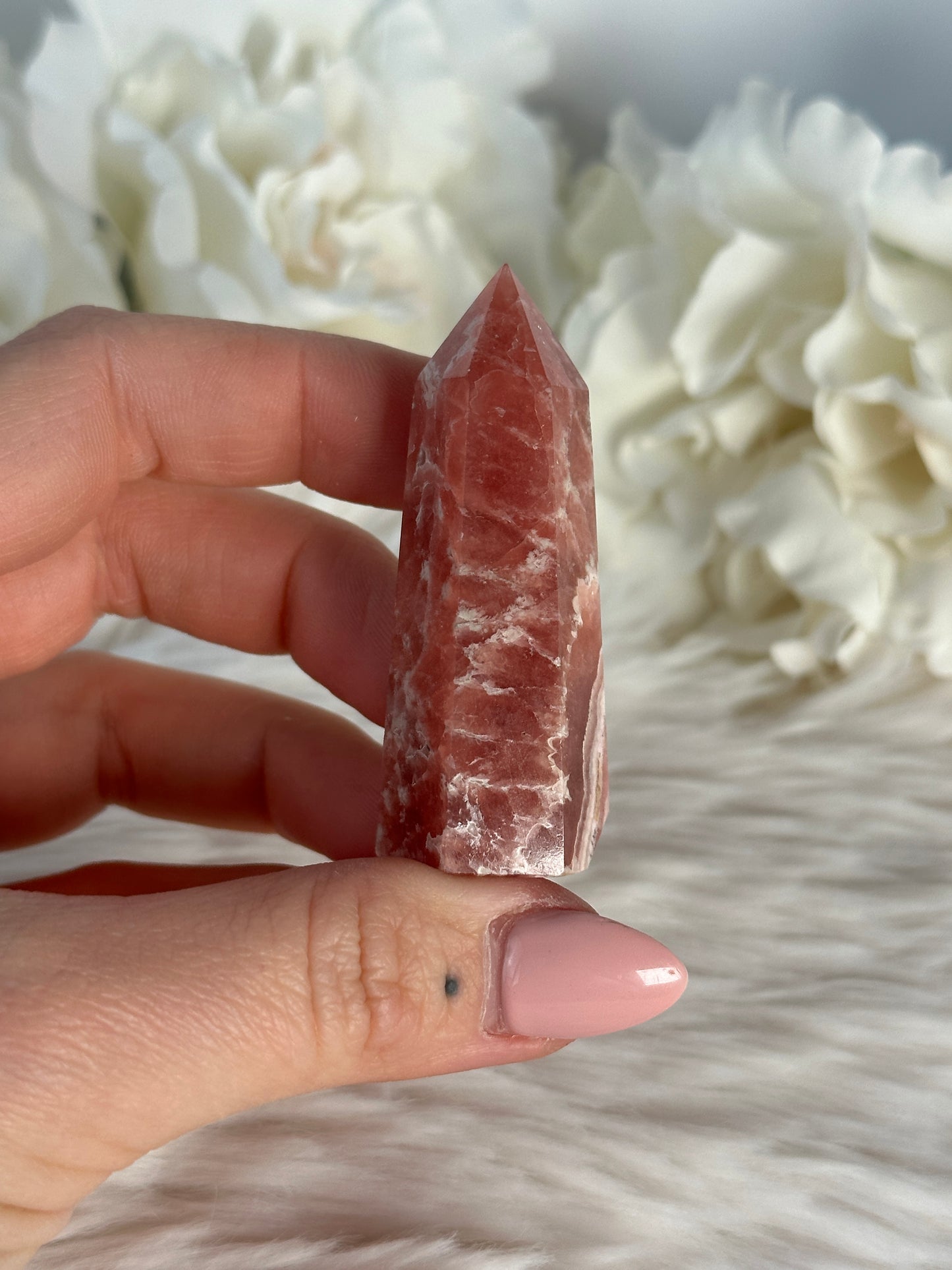 Rhodochrosite Turm NM39