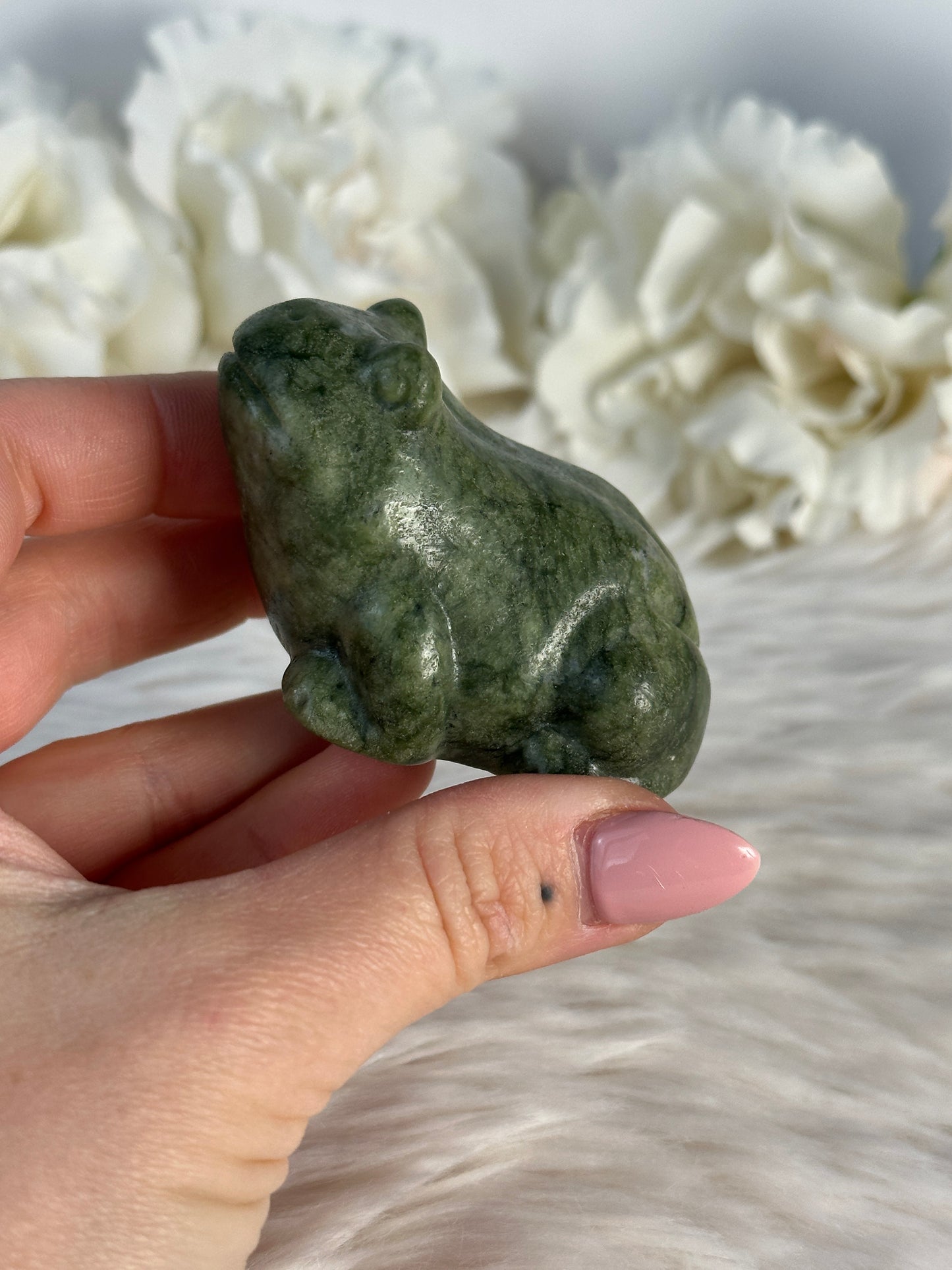 Grüner Jade Frosch Wi22