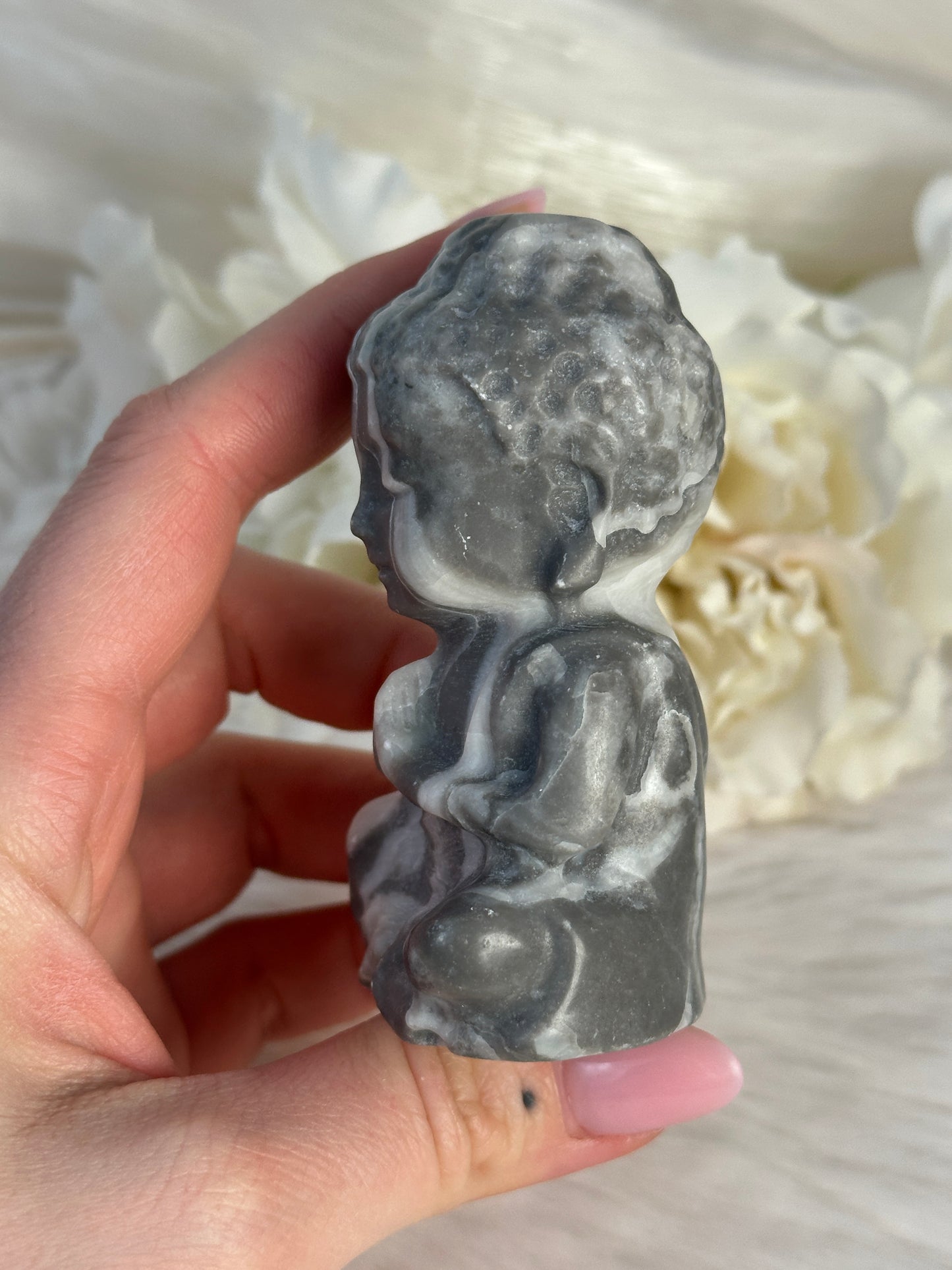 Zebra Jaspis Buddha NU28
