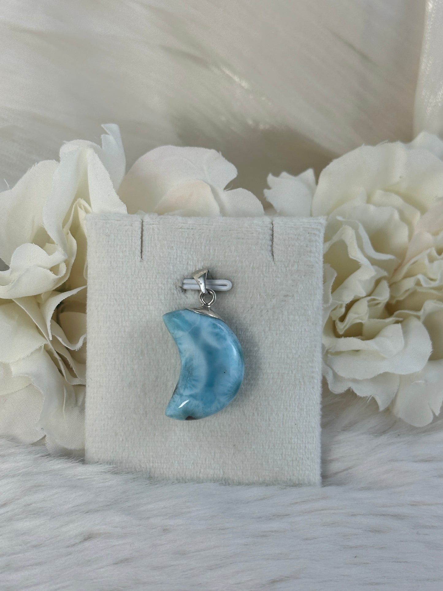 925 Silber Larimar Mond LH59