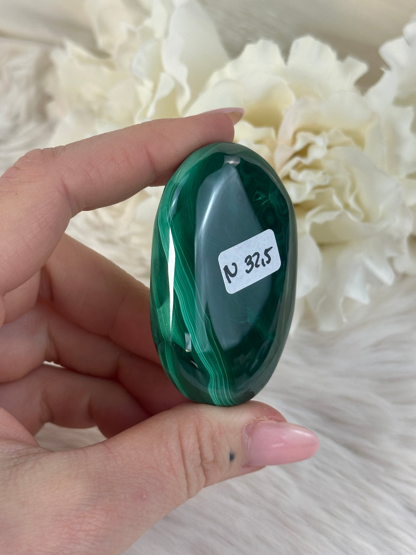 Malachit Handstein N32,5