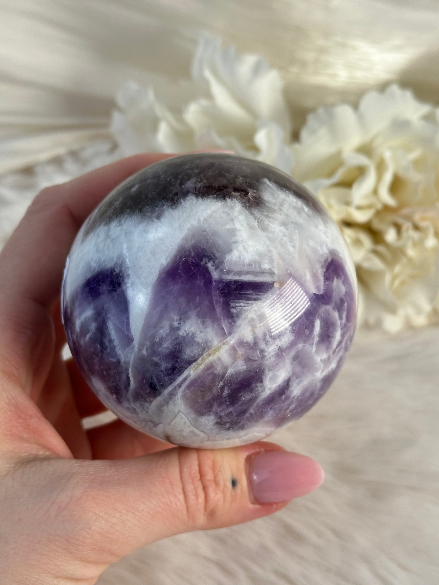 Amethystquarz Kugel AB40