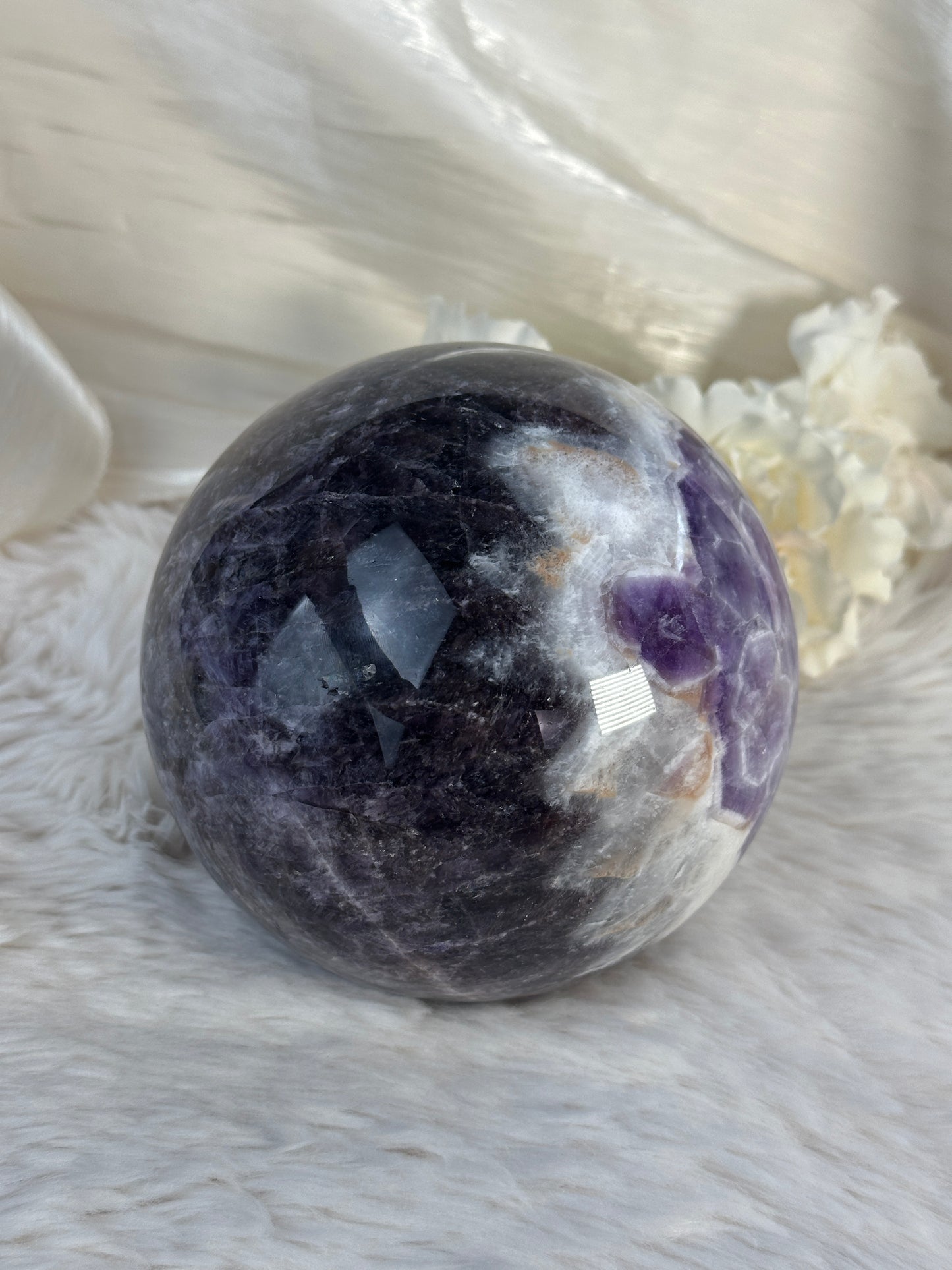 XL Amethyst Quarz Kugel A199