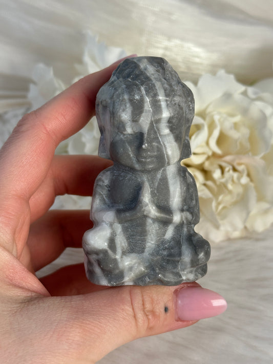 Zebra Jaspis Buddha NU28