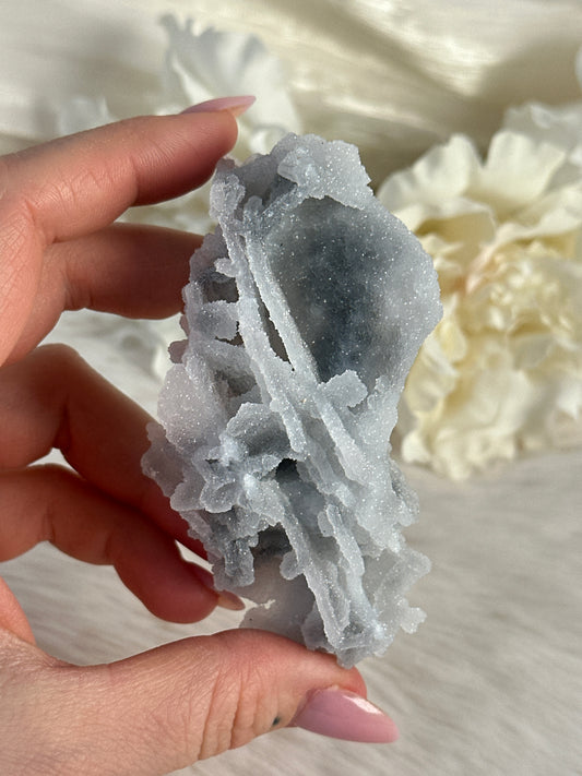 Chalcedon Quarz Cluster aus Bulgarien i27,8