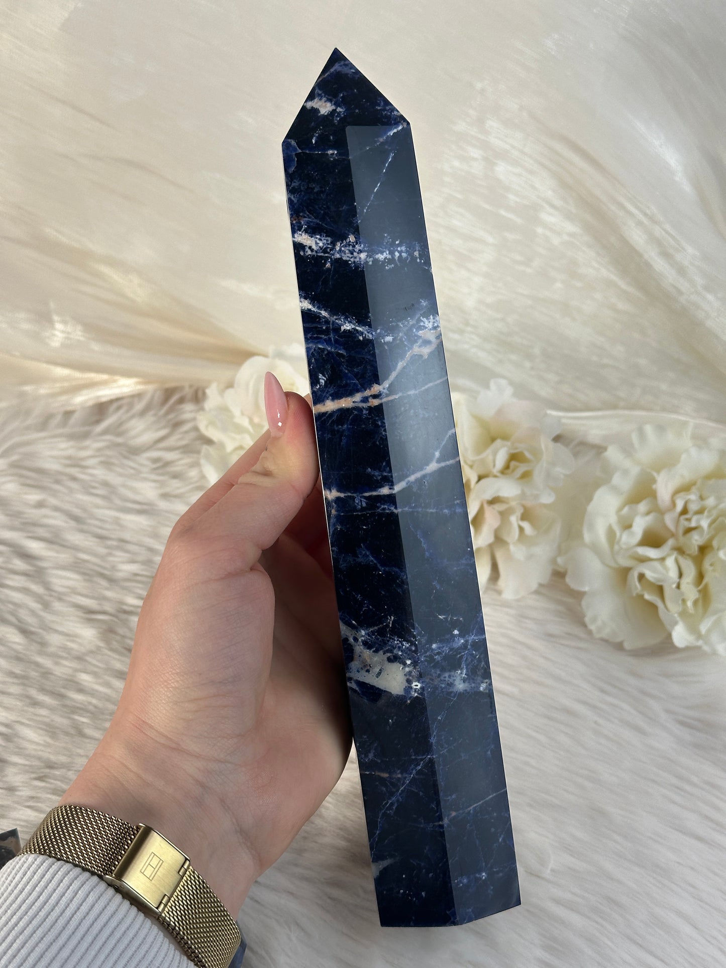 XL Sodalith Turm QV79