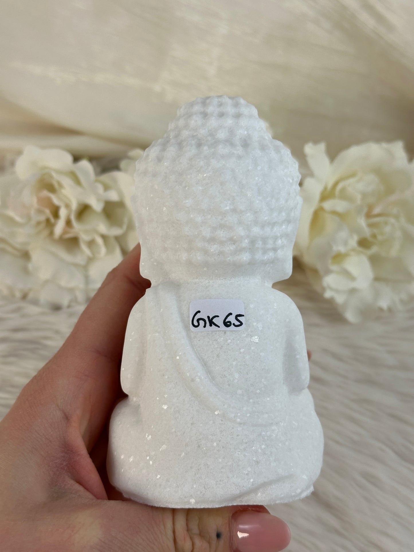Milchquarz Buddha GK65