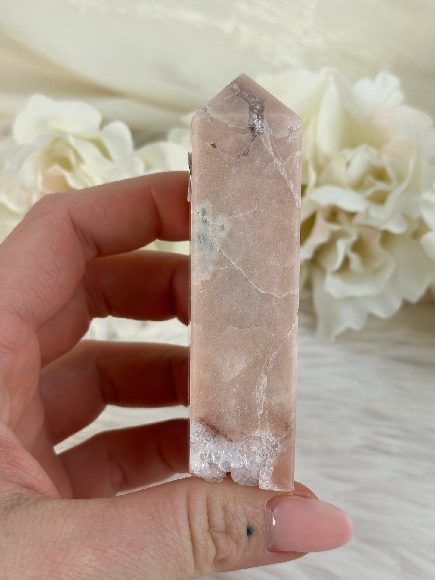 Pinker Amethyst Turm TX38