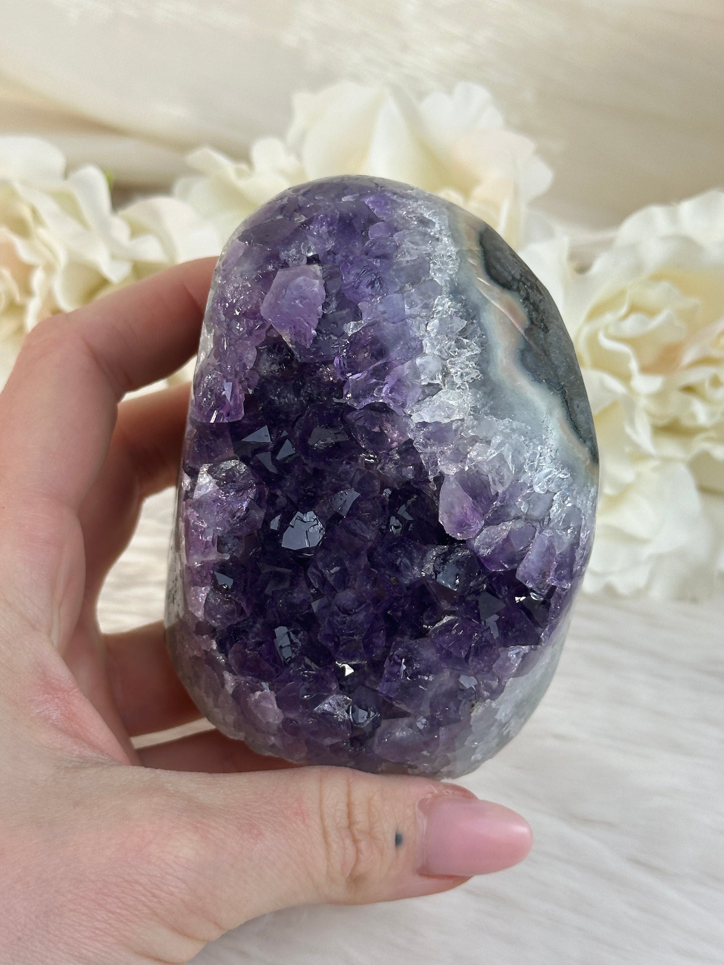 Amethyst Cluster J65