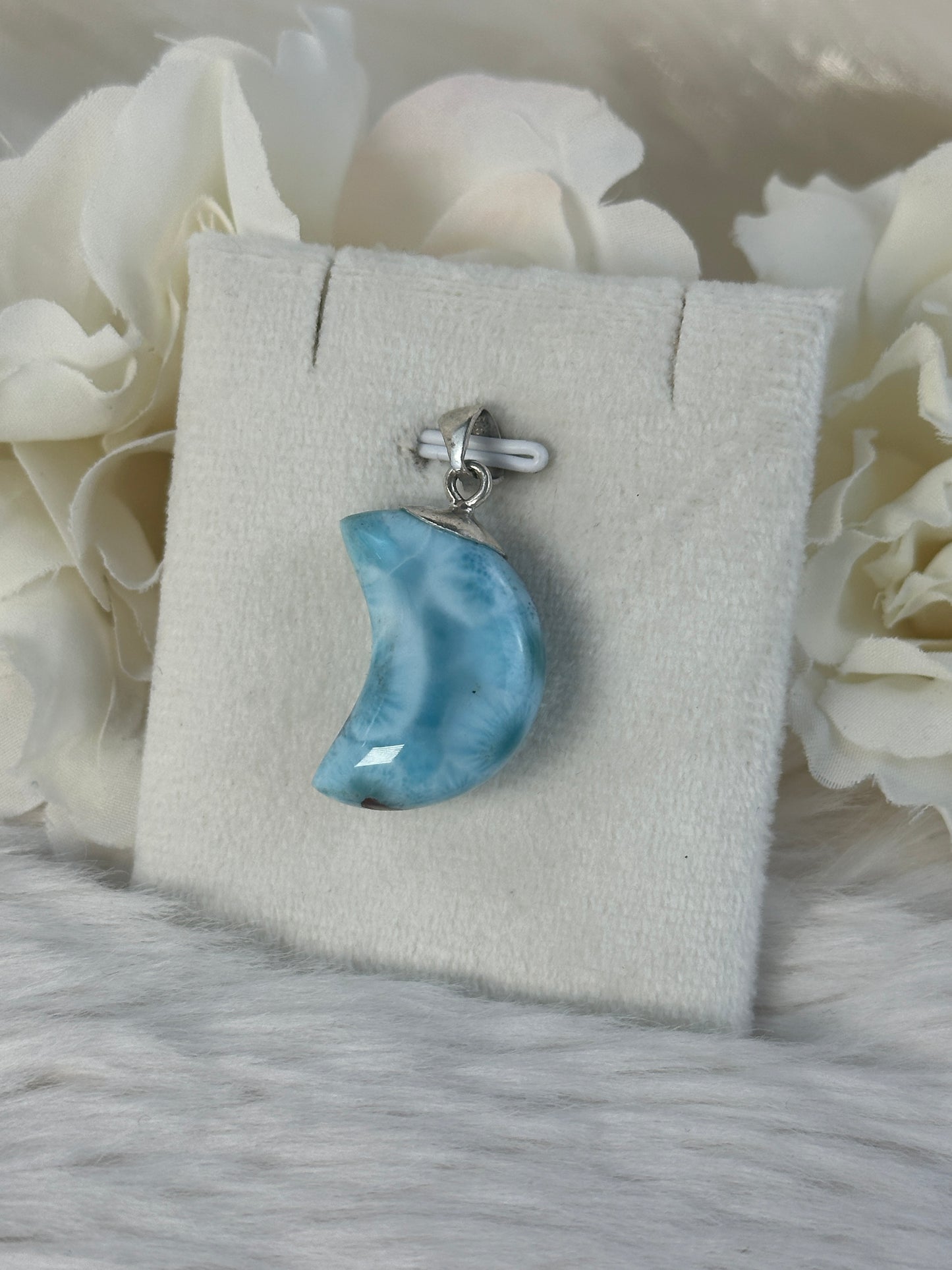 925 Silber Larimar Mond LH59