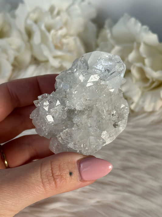 Diamant Apophyllit Cluster EU68