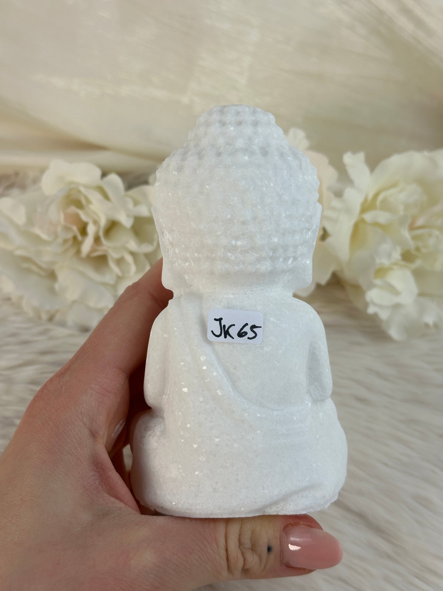 Milchquarz Buddha JK65