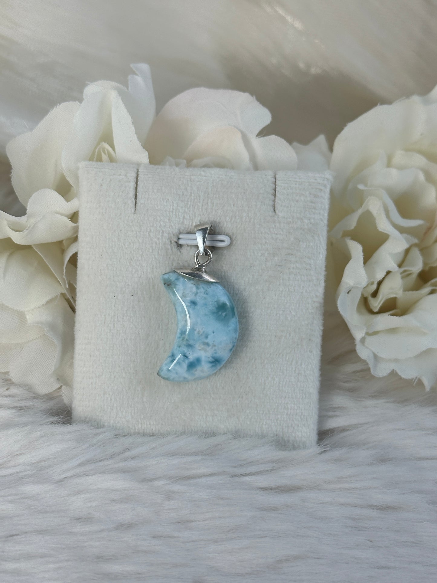 925 Silber Larimar Mond GH42