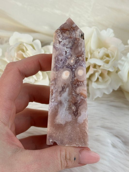 Pinker Amethyst Turm RO51
