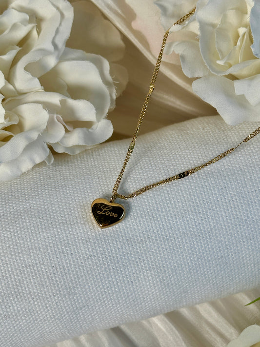 Herz Kette „Love“ HE24